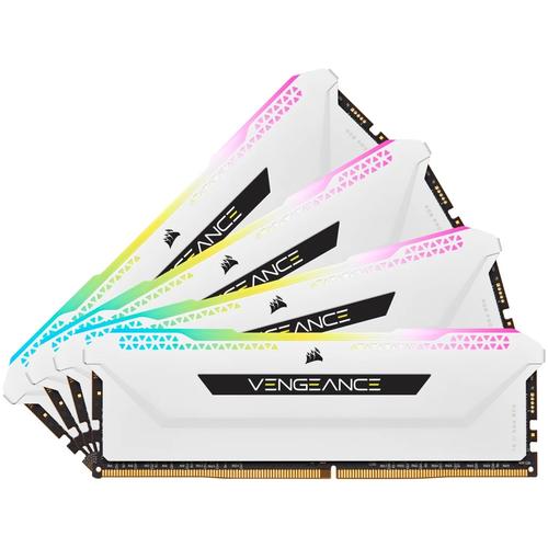Memorii Corsair Vengeance XMP 2.0 PRO SL, White Heatspreader 64GB (4x16GB), DDR4, 3200MHz, CL 16, RGB 1 Memorii Corsair Vengeance XMP 2.0 PRO SL, White Heatspreader 64GB (4x16GB), DDR4, 3200MHz, CL 16, RGB