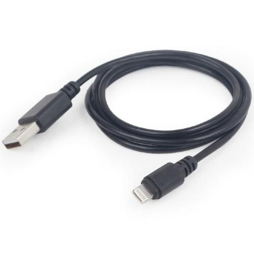Cablu alimentare si date Gembird CC-USB2-AMLM-1M, USB 2.0 (T) la tip Lightning (T), 1m, Negru 1 Cablu alimentare si date Gembird CC-USB2-AMLM-1M, USB 2.0 (T) la tip Lightning (T), 1m, Negru