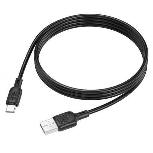 Cablu alimentare si date Borofone BX113, Fast Charging, USB la USB Type-C 3A, 2m, Negru 1 Cablu alimentare si date Borofone BX113, Fast Charging, USB la USB Type-C 3A, 2m, Negru