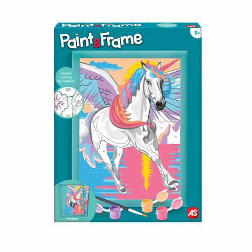 Set pictura Paint & Frame - Unicornul magic 1 Set pictura Paint & Frame - Unicornul magic