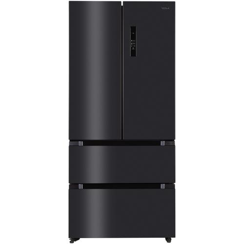 Side by side Tesla RF5200FMAE, 512 l, Clasa E, Total No Frost, Motor Inverter, Display LED, H 189.8 cm (Inox/Negru) 1 Side by side Tesla RF5200FMAE, 512 l, Clasa E, Total No Frost, Motor Inverter, Display LED, H 189.8 cm (Inox/Negru)