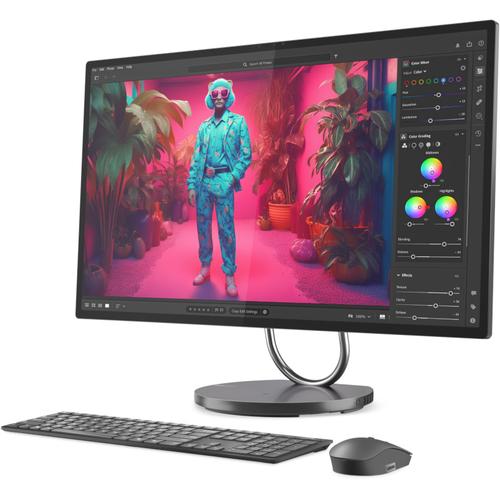 All In One PC Lenovo Yoga AIO 32ILL10, Procesor Intel® Core™ Ultra 7 258V 4.8GHz Meteor Lake, 31.5inch UHD IPS, 32GB RAM, 1TB SSD, nVidia GeForce RTX 4050 @6GB, Camera Web, Windows 11 Home