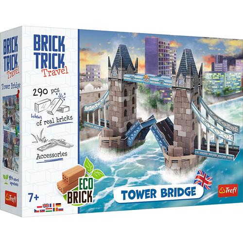 Constructor Trefl Brick Trick Travel - Tower Bridge, 290 piese