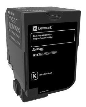Toner Lexmark 74C2HK0, 20000 pagini (Negru)