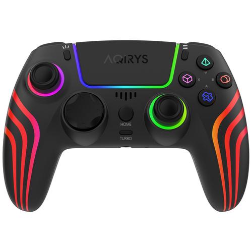 Gamepad wireless AQIRYS Themis, iluminare RGB, Bluetooth, difuzor incorporat (Negru) 1 Gamepad wireless AQIRYS Themis, iluminare RGB, Bluetooth, difuzor incorporat (Negru)