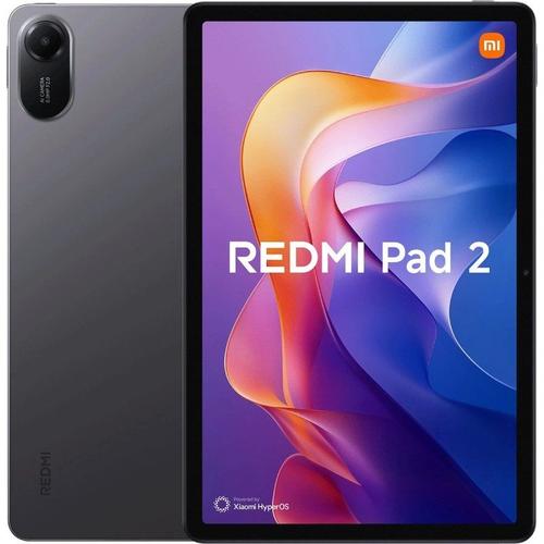 Tableta Xiaomi Redmi Pad 2, Procesor MediaTek Helio G100-Ultra, Ecran 11inch, 4GB RAM, 128GB Flash, 8MP, WiFi, Bluetooth (Gri)