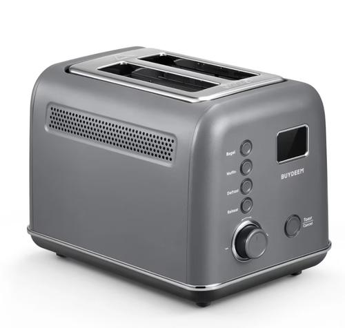 Prajitor de paine BUYDEEM DT730E-IG/EU, Retro, 2 felii, 700 W (Gri)