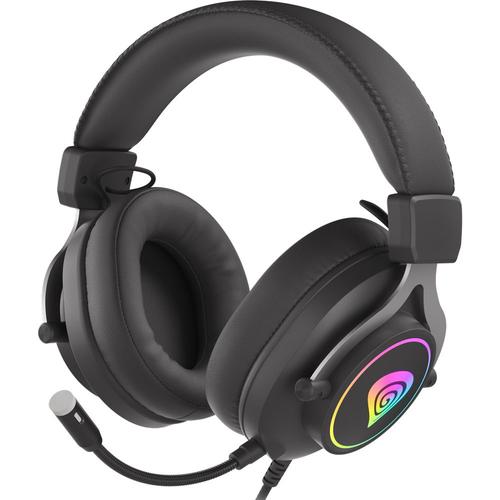 Casti Gaming Genesis Neon 750 RGB, Jack 3.5 mm, iluminare RGB (Negru) 1 Casti Gaming Genesis Neon 750 RGB, Jack 3.5 mm, iluminare RGB (Negru)