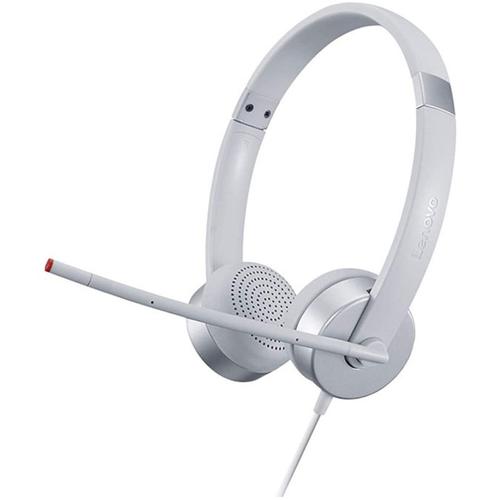 Casti Lenovo 100 Analog, Stereo, Argintiu 1 Casti Lenovo 100 Analog, Stereo, Argintiu