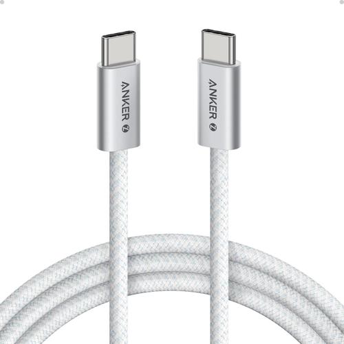 Cablu de date Anker Zolo, USB-C la USB-C, 240 W, 1m (Alb) 1 Cablu de date Anker Zolo, USB-C la USB-C, 240 W, 1m (Alb)