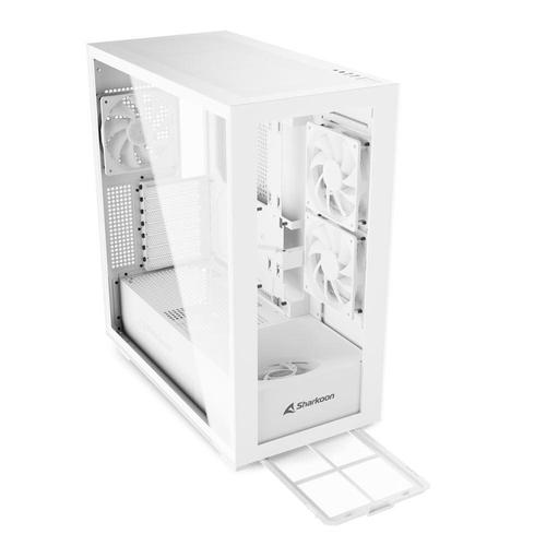 Carcasa Sharkoon Rebel C60 RGB, Middle Tower ATX (Alb) 1 Carcasa Sharkoon Rebel C60 RGB, Middle Tower ATX (Alb)