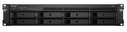 NAS Synology RS1221+, Procesor AMD Ryzen V1500B, 8 Bay-uri, 4 GB DDR4
