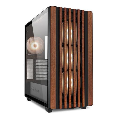 Carcasa Sharkoon Rebel C70G, Middle Tower ATX, RGB (Negru / Maro) 1 Carcasa Sharkoon Rebel C70G, Middle Tower ATX, RGB (Negru / Maro)