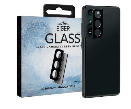 Folie Protectie Camera Eiger 2.5D Glass Clear EGSP00724 pentru Samsung Galaxy S21 Plus (Negru) 1 Folie Protectie Camera Eiger 2.5D Glass Clear EGSP00724 pentru Samsung Galaxy S21 Plus (Negru)