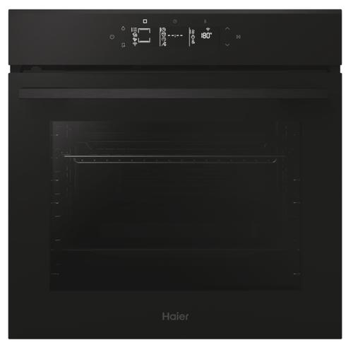 Cuptor incorporabil Haier H6 ID46G3YTB, 78 l, Pirolitic + Hidrolitic, 20 functii, WiFi, Bionicook, Clasa A++ (Negru)