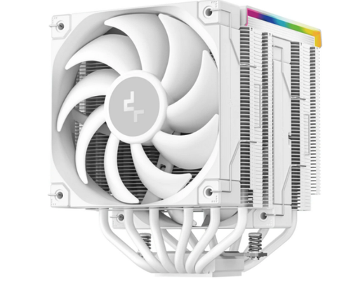 Cooler CPU Deepcool AK620 Digital Pro, aRGB LED, 2 x 120 mm (Alb)