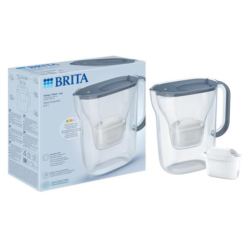 Cana filtranta BRITA Style 2,4 L Maxtra Pro, 1 cartus filtrant (Albastru) 1 Cana filtranta BRITA Style 2,4 L Maxtra Pro, 1 cartus filtrant (Albastru)