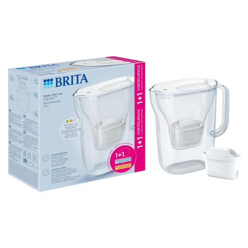 Cana filtranta BRITA Style 2,4 L + 2 filtre Maxtra Pro (Alb) 1 Cana filtranta BRITA Style 2,4 L + 2 filtre Maxtra Pro (Alb)