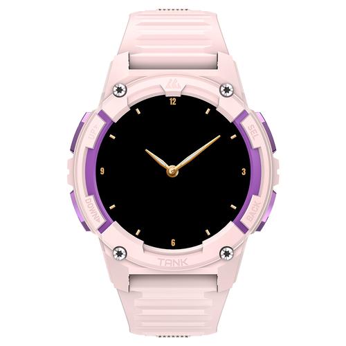 Smartwatch Kospet Tank S2, Ecran AMOLED 1.32inch, Bluetooth, GPS, Monitorizare ritm cardiac, Inregistrare Somn, 5 ATM (Roz)