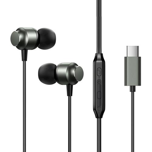 Casti Stereo Joyroom JR-EC06, USB-C, Microfon, Difuzor Dinamic Hi-Fi 10mm (Gri) 1 Casti Stereo Joyroom JR-EC06, USB-C, Microfon, Difuzor Dinamic Hi-Fi 10mm (Gri)