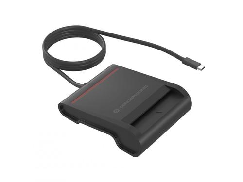 Cititor carduri inteligente / carte de identitate CONCEPTRONIC Smart ID SCR01BC, USB-C (Negru) 1 Cititor carduri inteligente / carte de identitate CONCEPTRONIC Smart ID SCR01BC, USB-C (Negru)