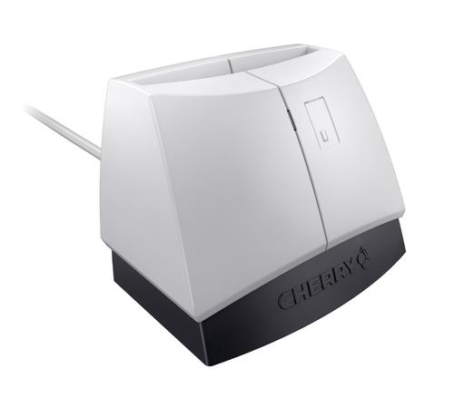 Terminal cititor carduri inteligente CHERRY ST-1144UB, USB (Alb) 1 Terminal cititor carduri inteligente CHERRY ST-1144UB, USB (Alb)