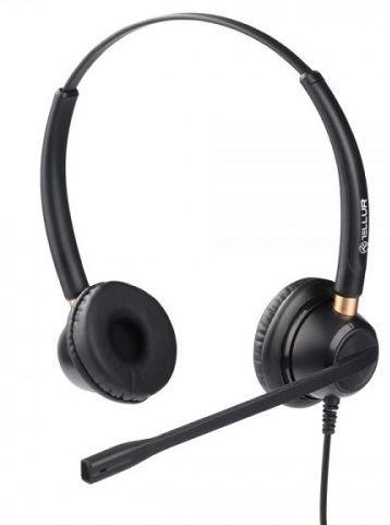 Casca cu fir call center Tellur Voice 520N, binaural, USB (Negru) 1 Casca cu fir call center Tellur Voice 520N, binaural, USB (Negru)