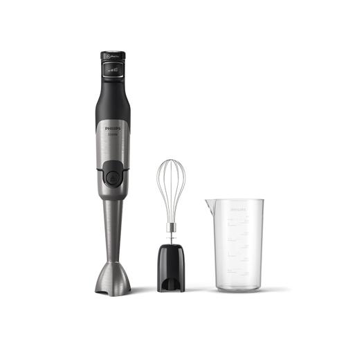 Mixer vertical Philips HR2682/00, 1200 W, 3 viteze, Vas 0.5 l (Argintiu/Gri)