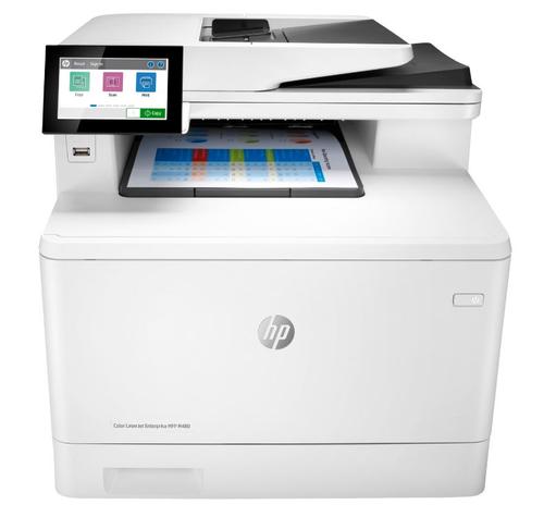 Multifunctional LaserJet HP Enterprise MFP M480f, A4, Fax, Retea, ADF, Duplex