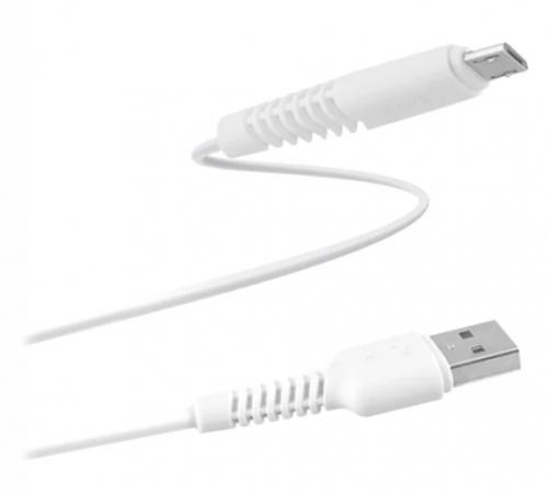 Cablu de date TnB CBMUSB1WH, USB - microUSB, 1m (Alb)
