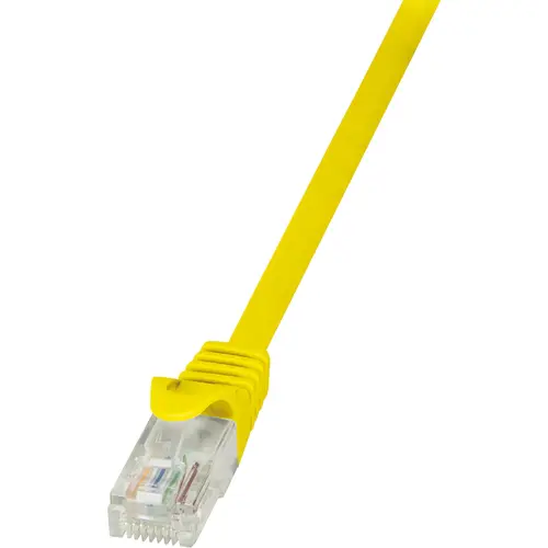 Cablu UTP LOGILINK Cat5e, cupru-aluminiu, 0.25 m, galben, AWG26, CP1017U 1 Cablu UTP LOGILINK Cat5e, cupru-aluminiu, 0.25 m, galben, AWG26, CP1017U
