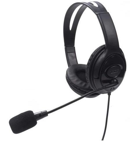 Casti Stereo Tellur Basic PCH2, Microfon, control fir, USB (Negru) 1 Casti Stereo Tellur Basic PCH2, Microfon, control fir, USB (Negru)