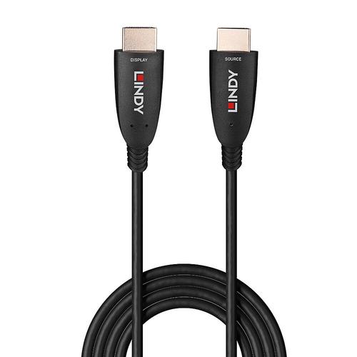 Cablu HDMI Lindy LY-38515, 50m, 8K/60Hz, fibra optica