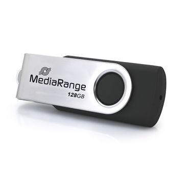 Stick USB MediaRange MR1954, USB 3.2 Gen 1 Type-C, 128GB (Negru/Argintiu)