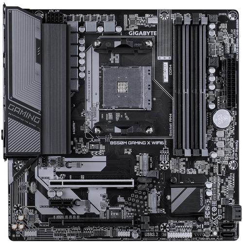 Placa de baza GIGABYTE B550M GAMING X WIFI6, AMD B550, AM4, mATX