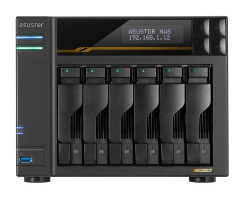 Network Attached Storage Asustor AS6806T, 16GB, 6 Bay-uri