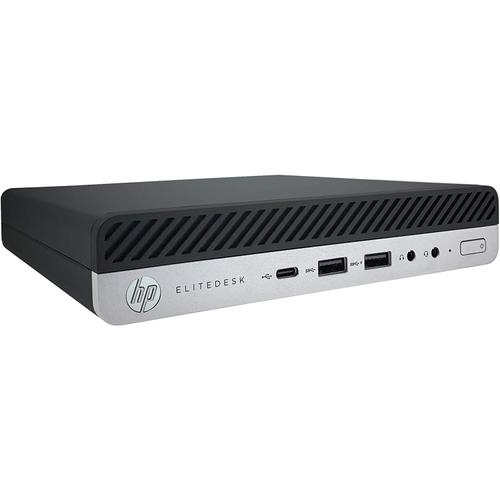 Calculator Sistem PC Refurbished HP EliteDesk 800 G5 Mini PC, Intel Core i5-9500T 2.20 - 3.70GHz, 8GB DDR4, 256GB SSD + Windows 10 Pro