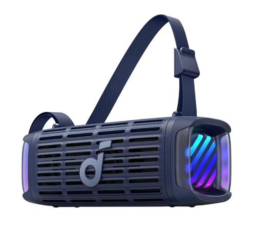 Boxa Portabila Anker Soudcore Boom 3i, 50W, IP68, BassUp 2.0, Autonomie 16 ore, Bluetooth 5.3 (Albastru)