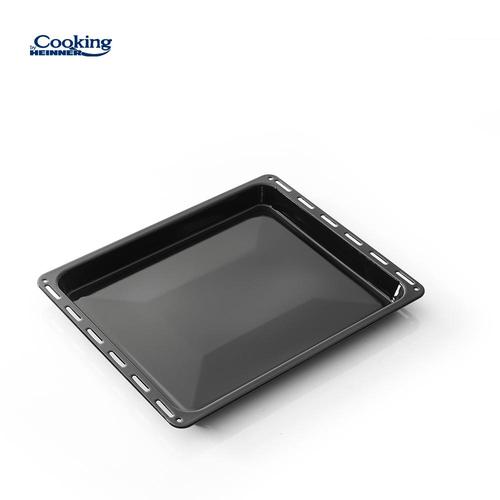 Tava emailata pentru cuptor Heinner HR-NR-D45, 45.5x37.5x3.5CM (Negru)