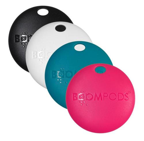 Set Breloc Boompods Boomtag, Bluetooth, IPX5, 4 bucati (Multicolor)