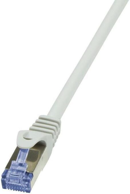 Cablu S/FTP LogiLink CQ3102S, Patchcord, CAT.6a, 15 m (Gri)