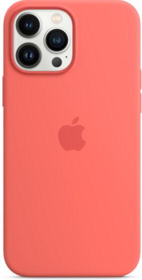 Protectie Spate Apple pentru Apple iPhone 13 Pro Max, Silicon (Roz)