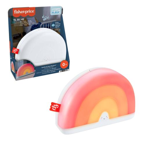 Lampa de veghe Fisher Price - Curcubeu, sunete linistitoare 1 Lampa de veghe Fisher Price - Curcubeu, sunete linistitoare