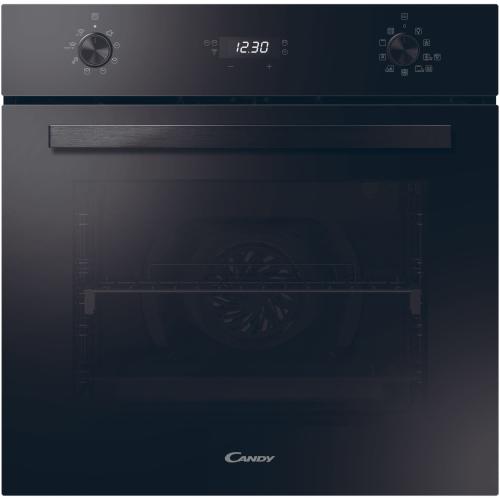 Cuptor incorporabil Candy FMBC P996S E0, Electric, 70 l, Autocuratare pirolitica, Steam, Conectivitate WiFi/ hOn app, Display touch control, Soft close, Clasa A (Negru)