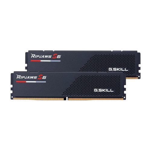 Memorii RAM G.Skill Ripjaws S5, 48GB(2x24GB), 5600MHz, DDR5, Intel XMP, CL40 1 Memorii RAM G.Skill Ripjaws S5, 48GB(2x24GB), 5600MHz, DDR5, Intel XMP, CL40