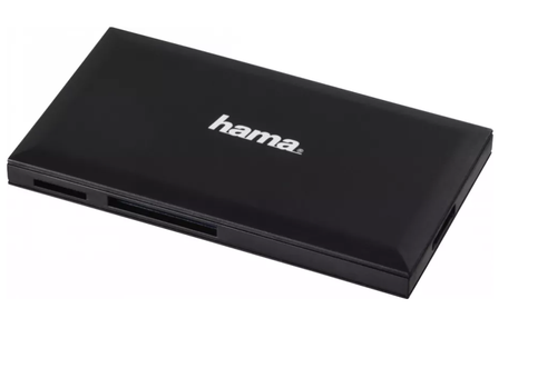 Card reader Hama 181018, USB, SD / microSD / CF / MS (Negru)