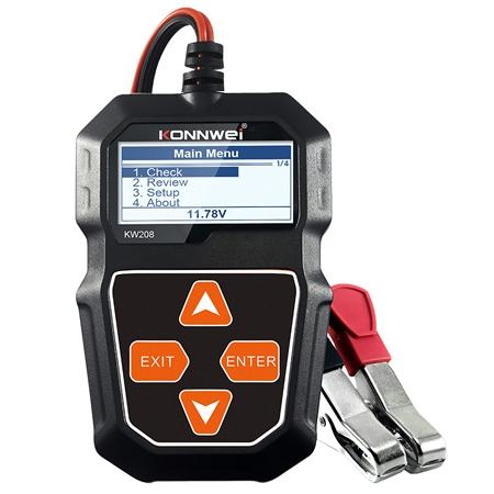 Tester baterii Konnwei KW208 1 Tester baterii Konnwei KW208