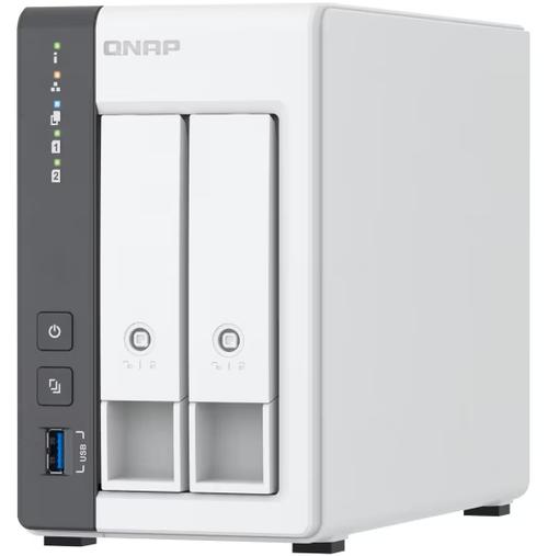 NAS QNAP TS-216G cu procesor ARM 4-core Cortex-A55 2GHz, 2-Bay, 4GB, Port 2.5GbE