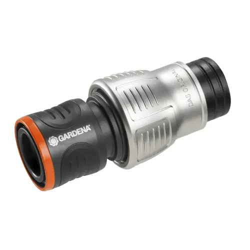 Mufa conectoare Gardena Premium cu stop pentru furtun 19 mm (3/4inch) 18254