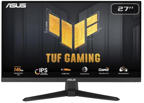 Monitor Gaming IPS LED ASUS TUF Gaming 27inch VG279QE5A, Full HD (1920 x 1080), HDMI, DisplayPort, Boxe, 146 Hz, 1 ms (Negru)